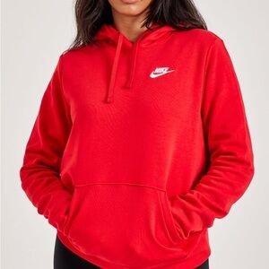 Nike Vibrant Red Pullover Hoodie